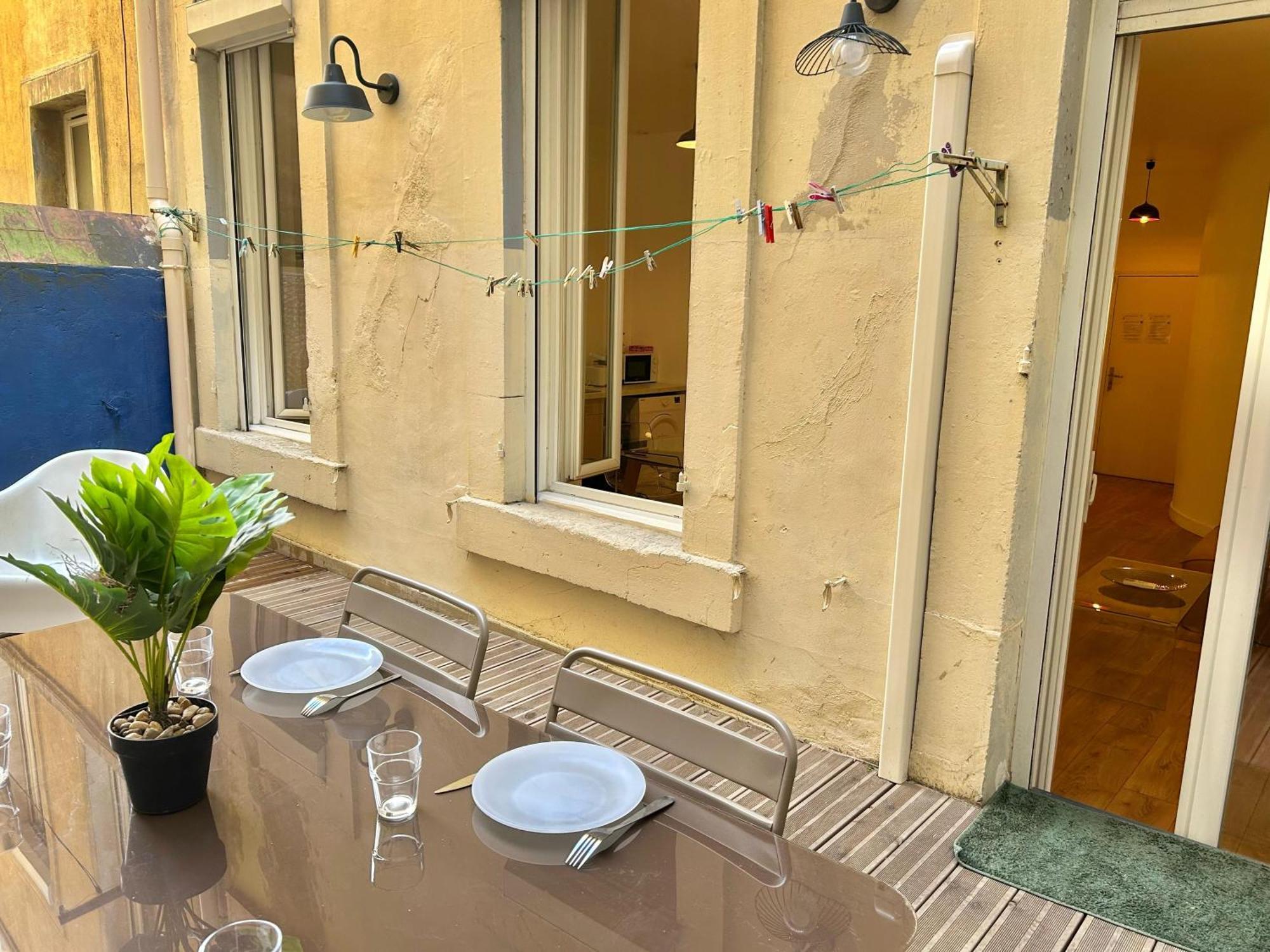 Chez Marie Et Romain- Appartement De Charme Au Coeur De La Joliette Proche Panier Centre Ville 马赛 外观 照片
